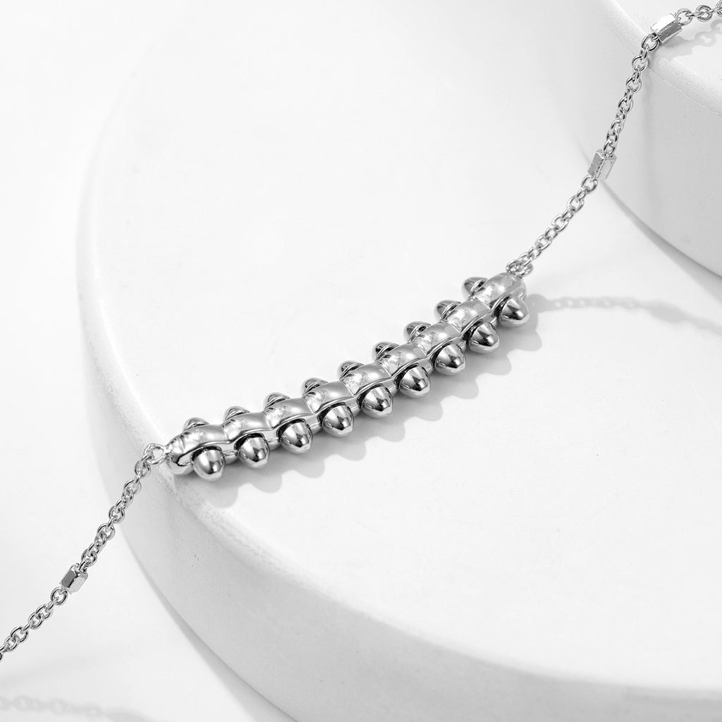[Dawnora Jewelry]CLASH  MEDIUM DIAMOND NECKLACE