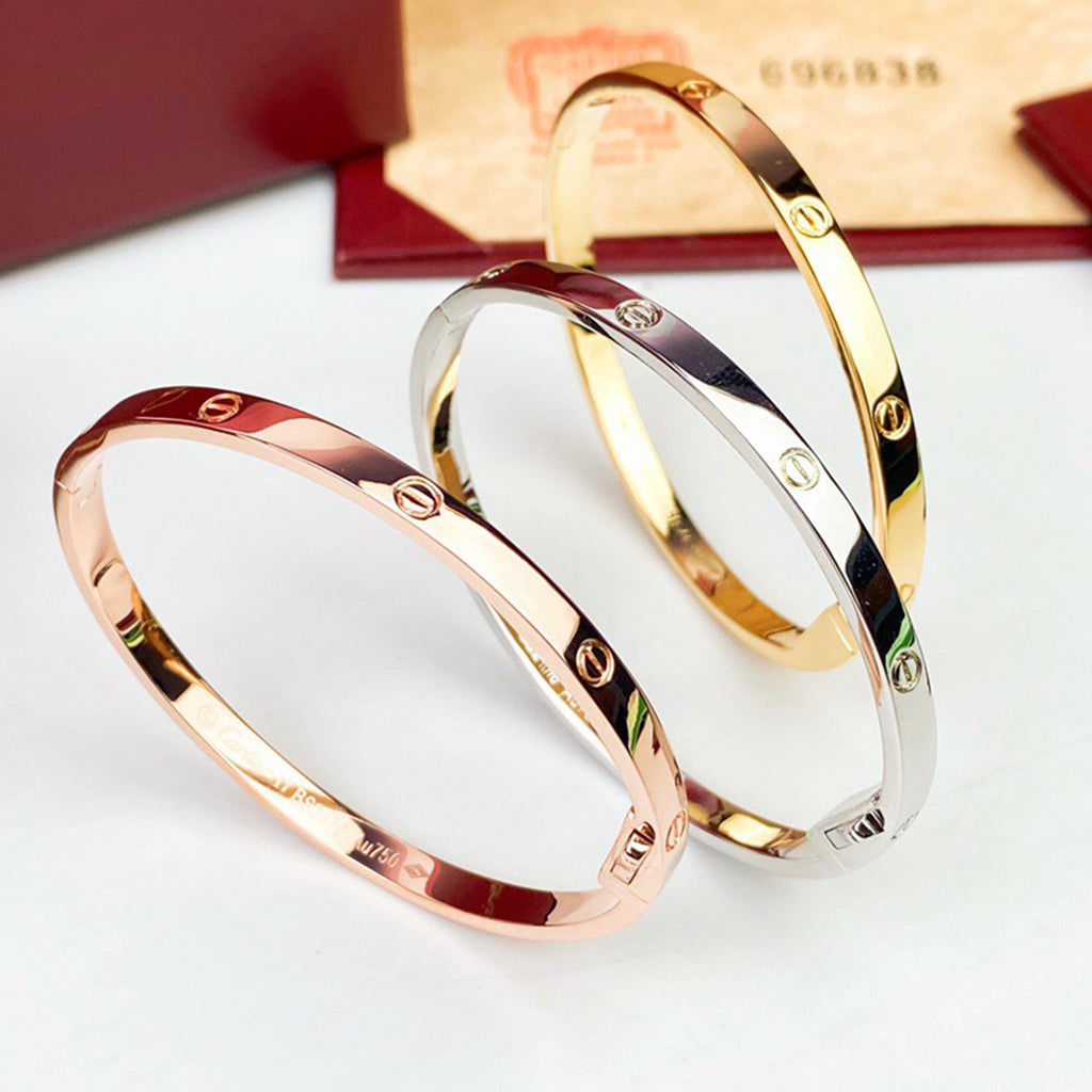 [Dawnora Jewelry]LOVE BRACELET 3.65MM NO DIAMONDS