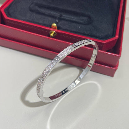 [Dawnora Jewelry]LOVE BRACELET 3.65MM DIAMOND-PAVED