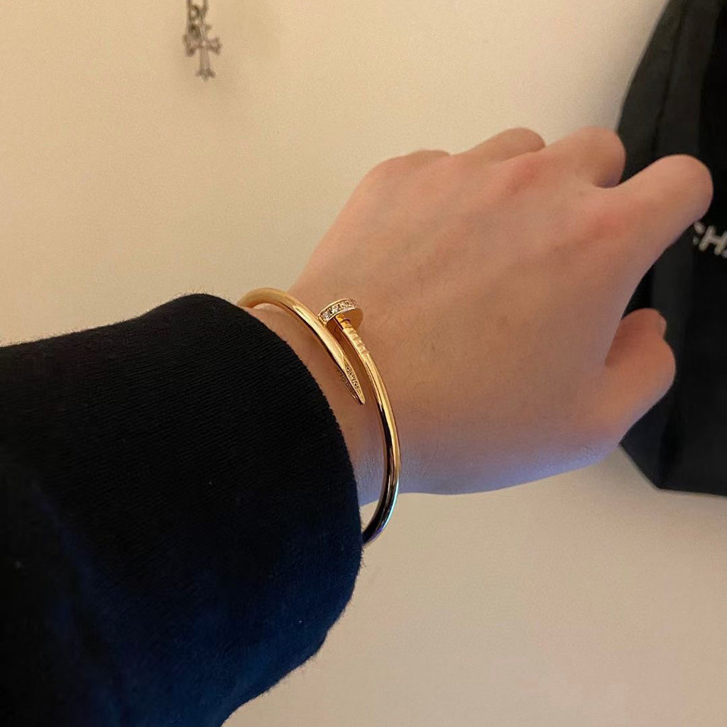 [Dawnora Jewelry]JUSTE BRACELET 2.5MM DIAMONDS