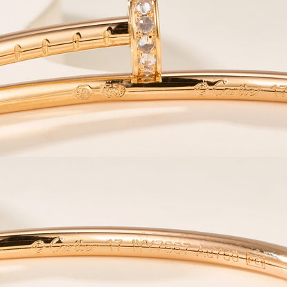 [Dawnora Jewelry]JUSTE BRACELET 2.5MM DIAMONDS