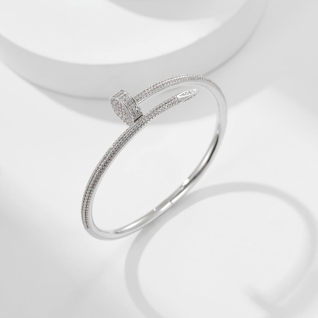 [Dawnora Jewelry]JUSTE BRACELET 3.5MM ALL DIAMONDS