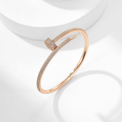 [Dawnora Jewelry]JUSTE BRACELET 3.5MM ALL DIAMONDS