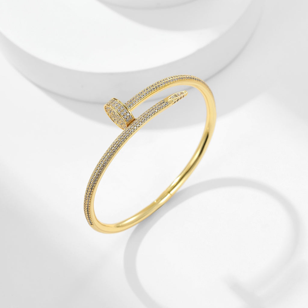 [Dawnora Jewelry]JUSTE BRACELET 3.5MM ALL DIAMONDS