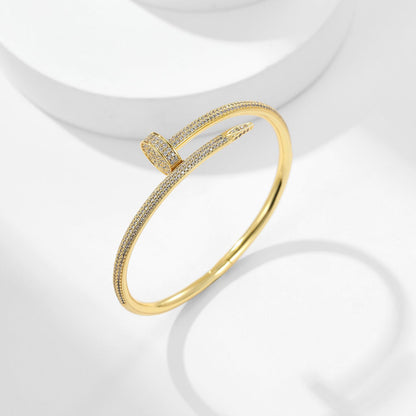 [Dawnora Jewelry]JUSTE BRACELET 3.5MM ALL DIAMONDS