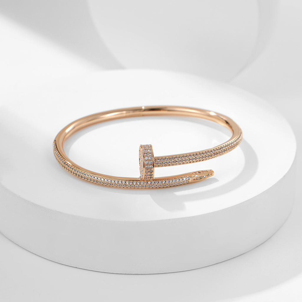 [Dawnora Jewelry]JUSTE BRACELET 3.5MM ALL DIAMONDS
