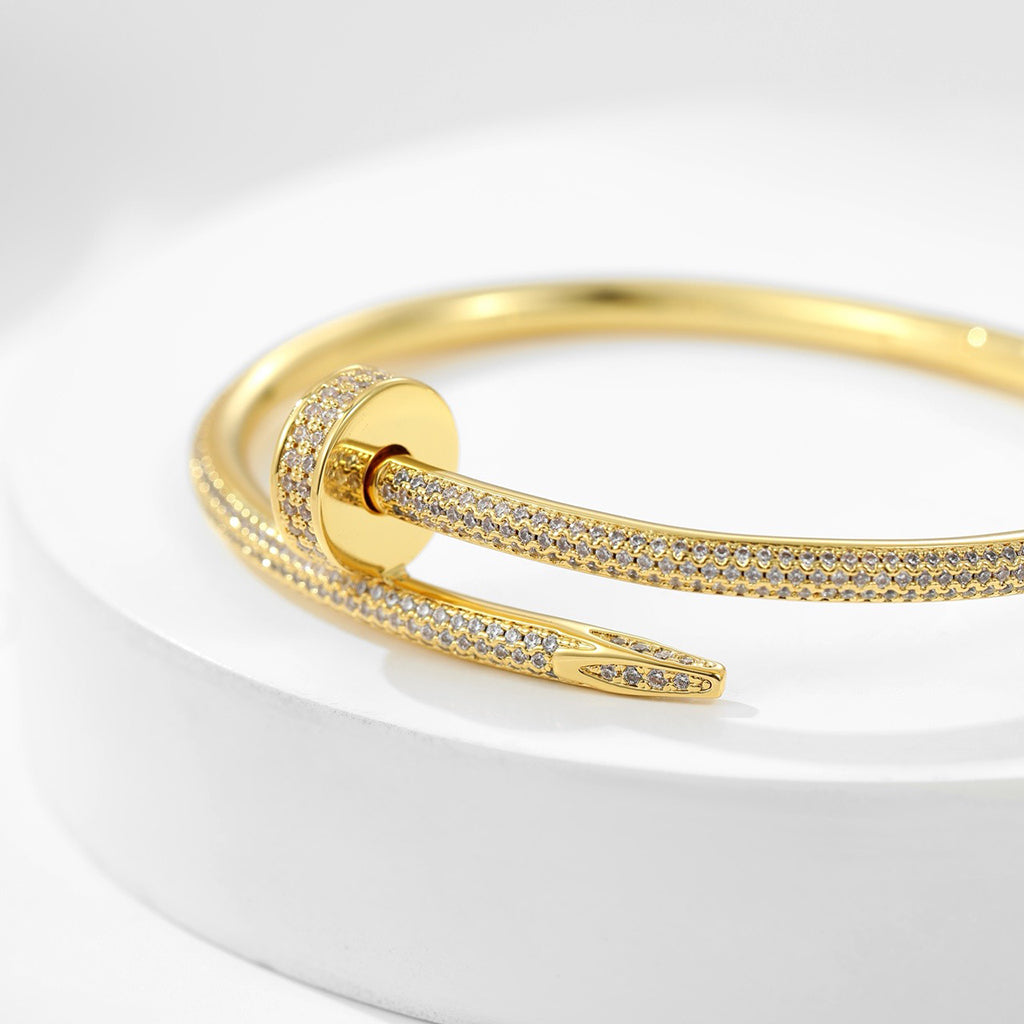 [Dawnora Jewelry]JUSTE BRACELET 3.5MM ALL DIAMONDS