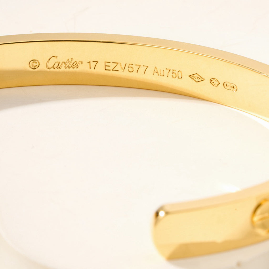 [Dawnora Jewelry]LOVE BRACELET 6.1MM OPEN CUFF