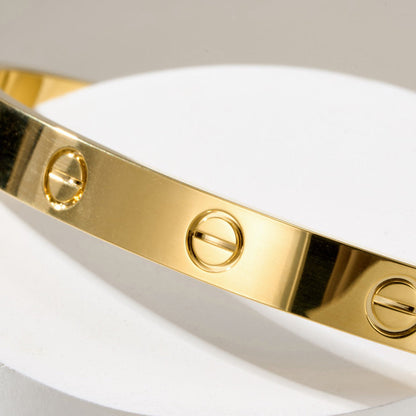 [Dawnora Jewelry]LOVE BRACELET 6.1MM OPEN CUFF