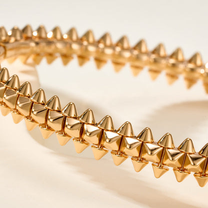 [Dawnora Jewelry]CLASH  BRACELET MEDIUM 8MM