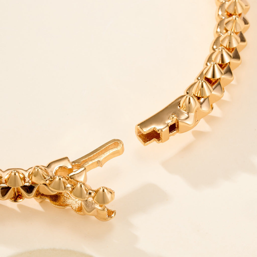 [Dawnora Jewelry]CLASH  BRACELET MEDIUM 8MM