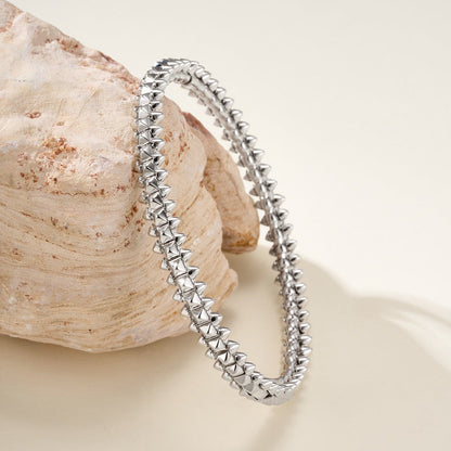 [Dawnora Jewelry]CLASH  BRACELET MEDIUM 8MM