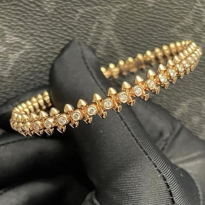 [Dawnora Jewelry]CLASH  BRACELET 8MM DIAMONDS