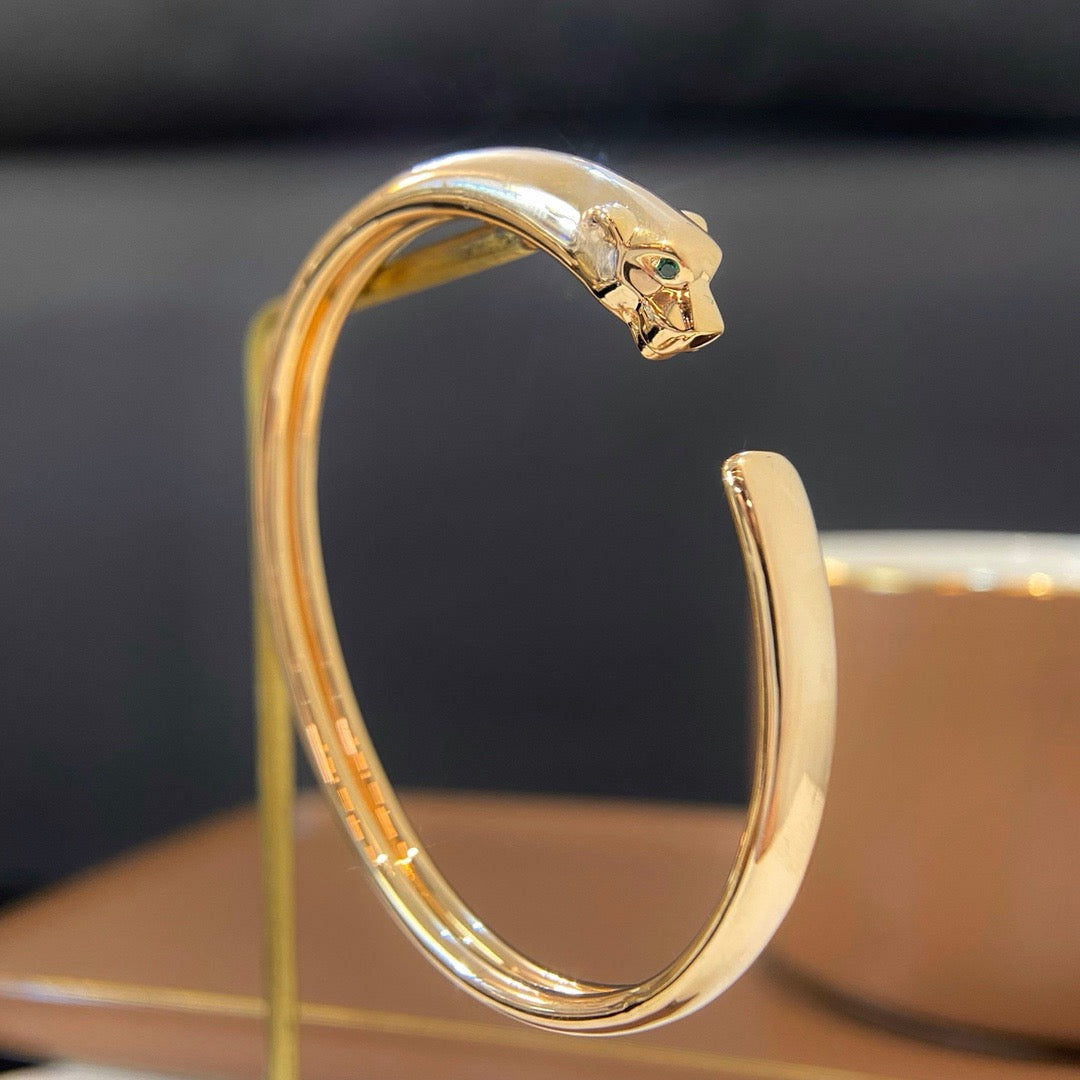 [Dawnora Jewelry]PANTHERE OPEN BRACELET