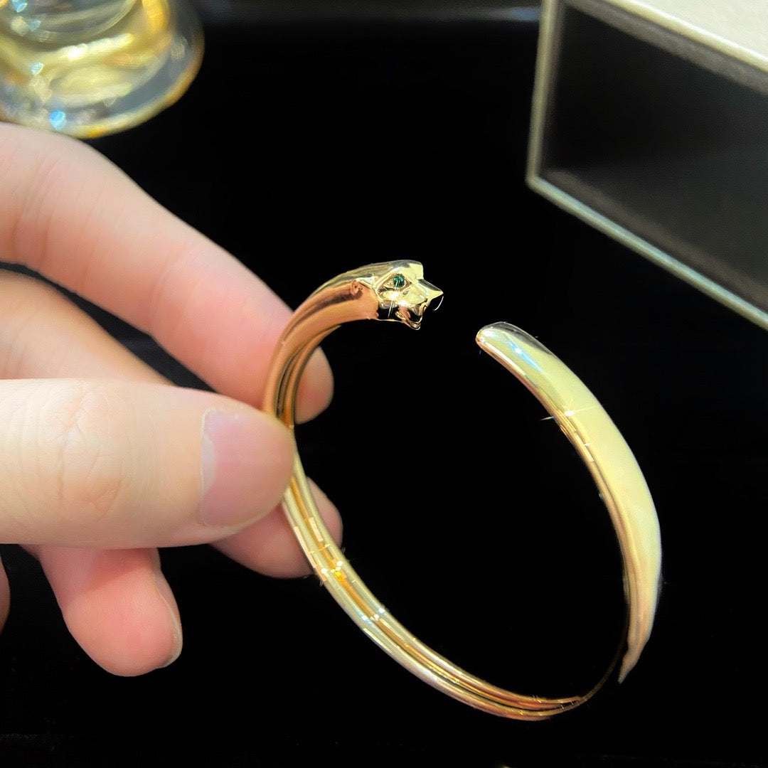 [Dawnora Jewelry]PANTHERE OPEN BRACELET