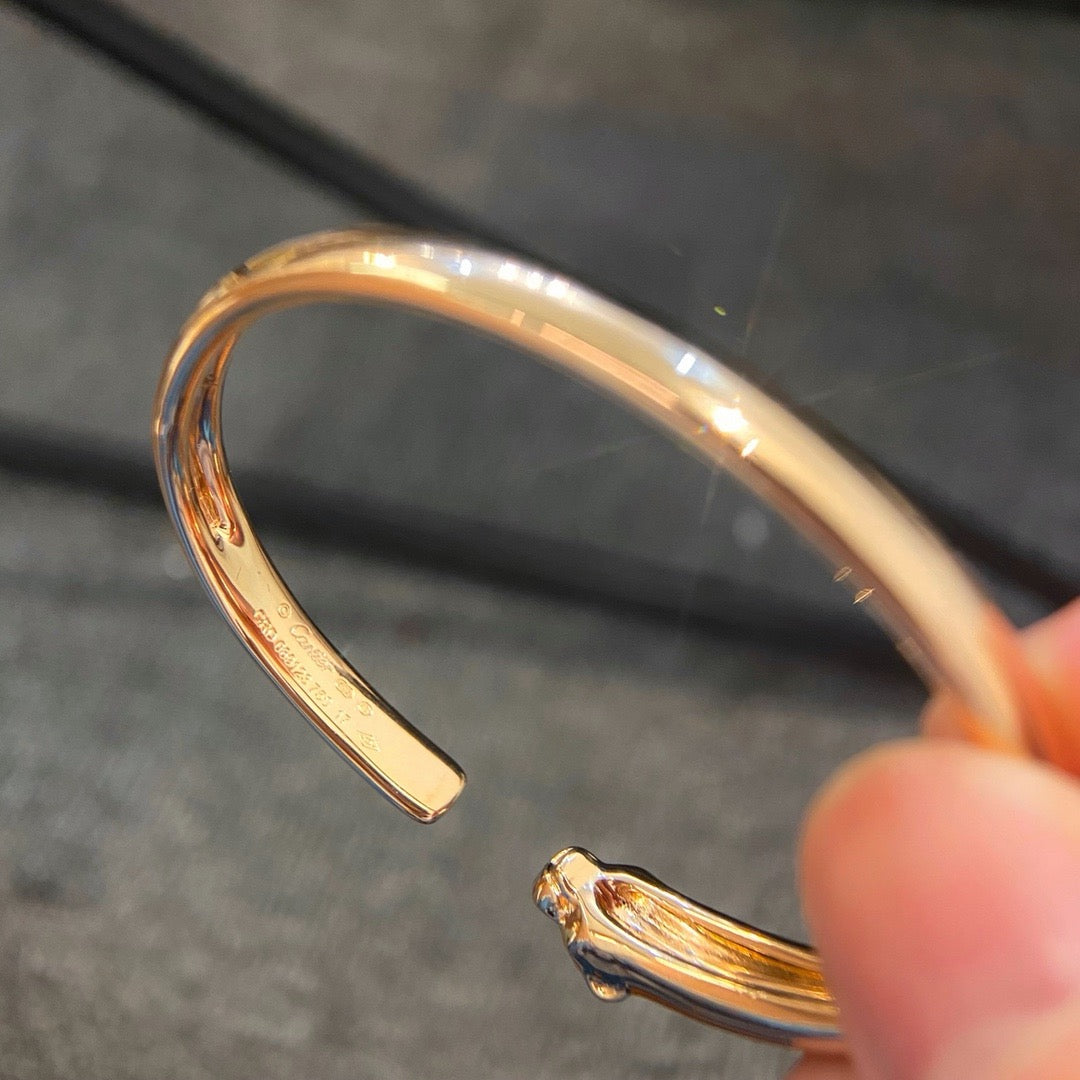 [Dawnora Jewelry]PANTHERE OPEN BRACELET