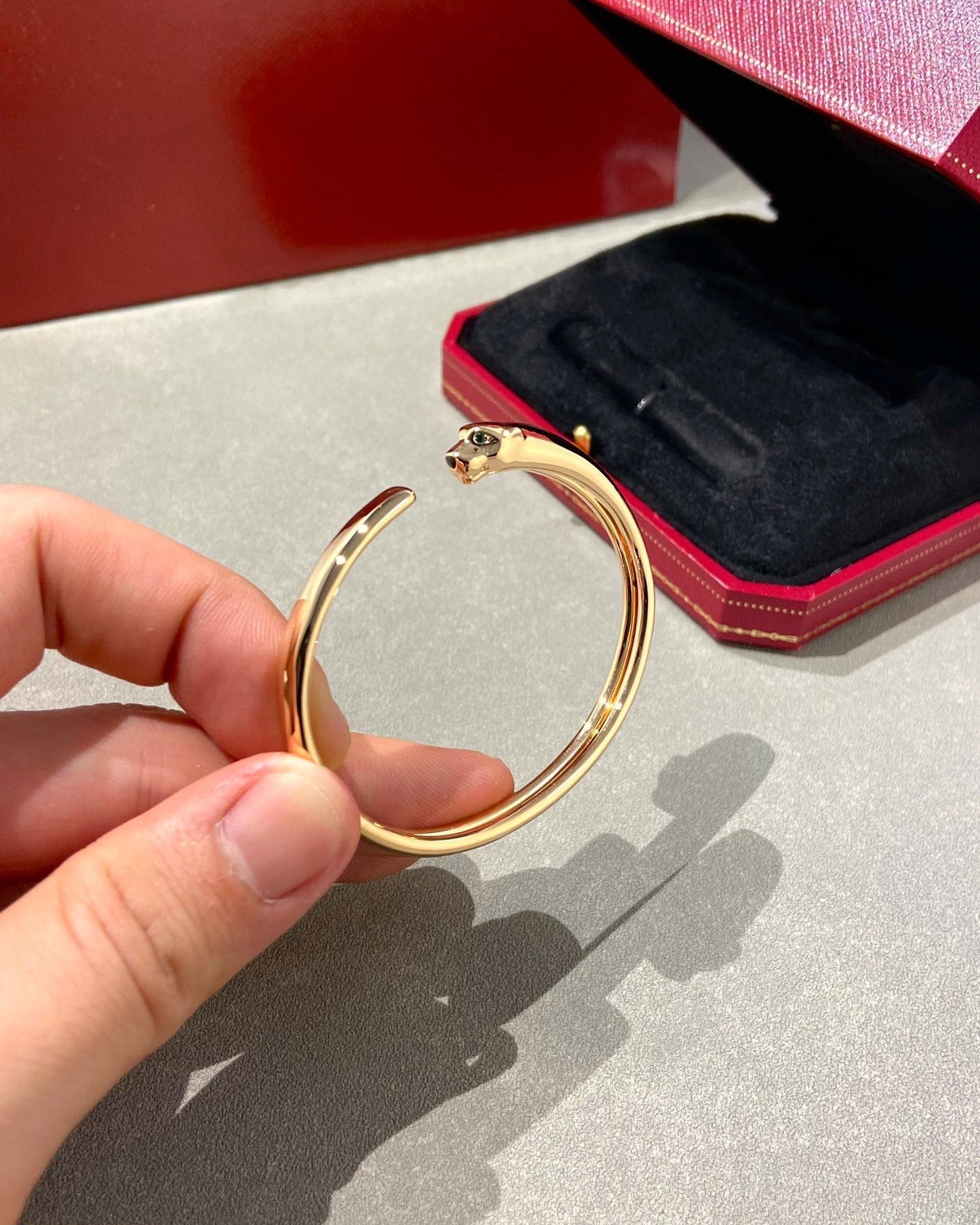 [Dawnora Jewelry]PANTHERE OPEN BRACELET