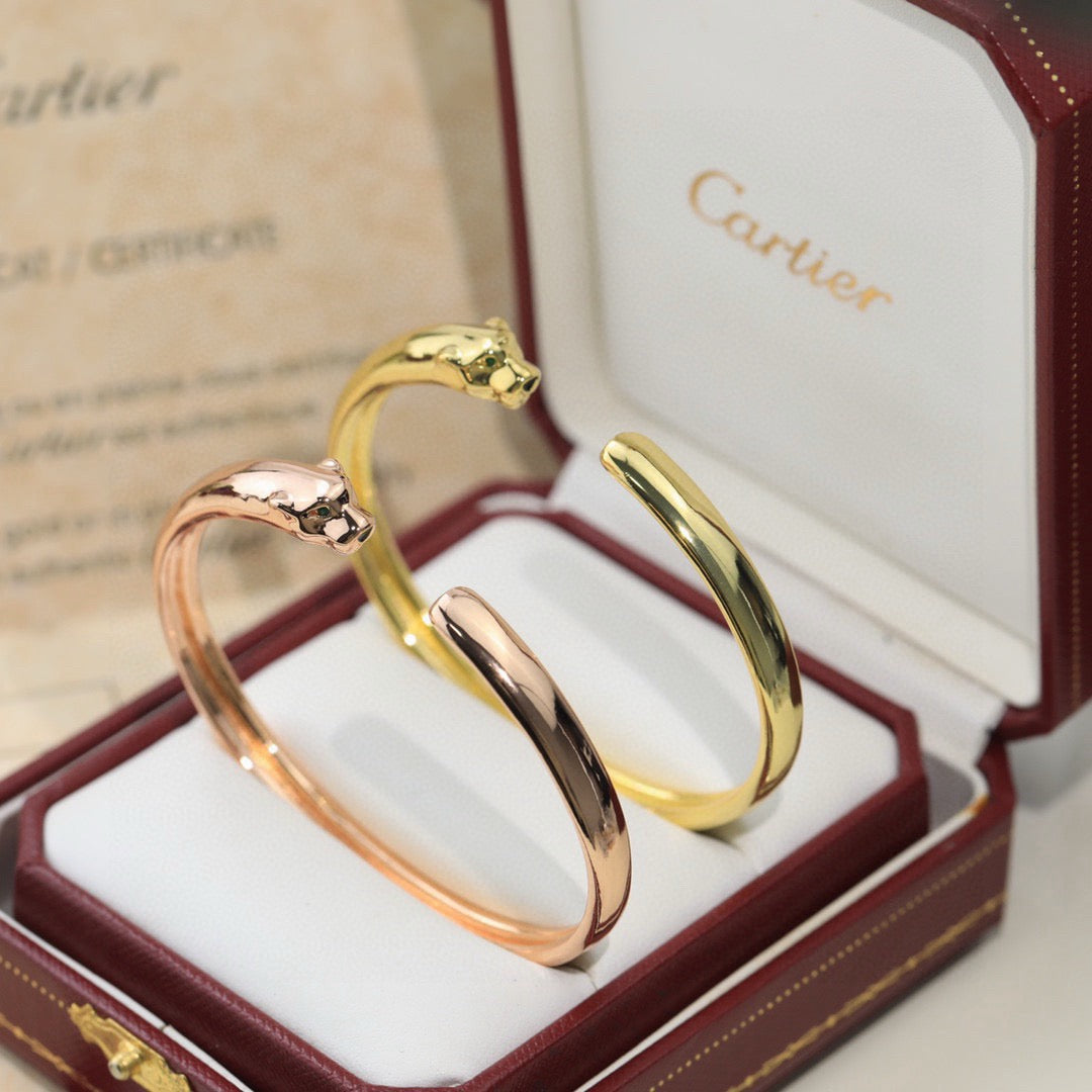 [Dawnora Jewelry]PANTHERE OPEN BRACELET