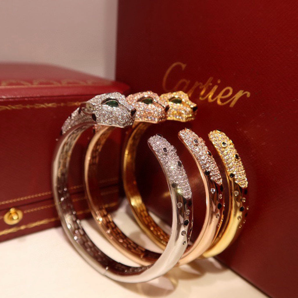 [Dawnora Jewelry]PANTHERE BIG BRACELET DIAMONDS