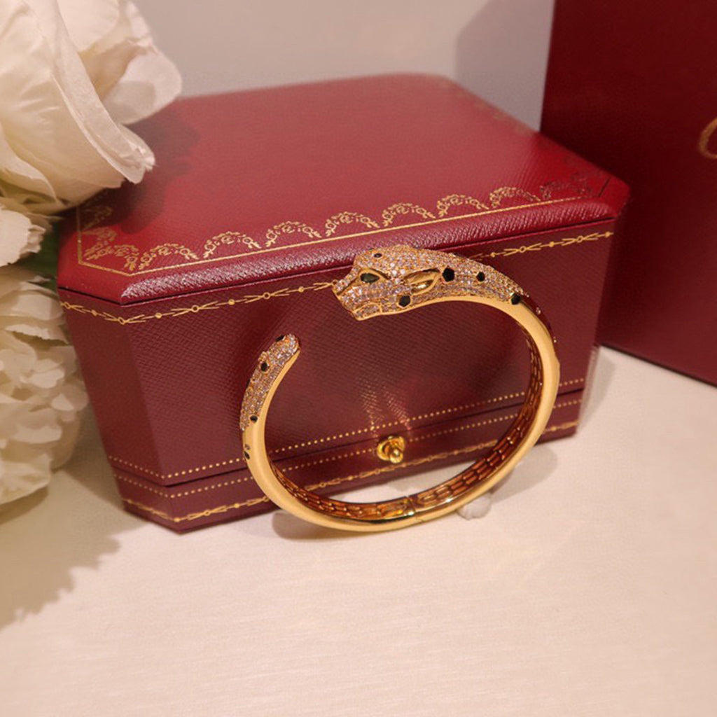 [Dawnora Jewelry]PANTHERE BIG BRACELET DIAMONDS