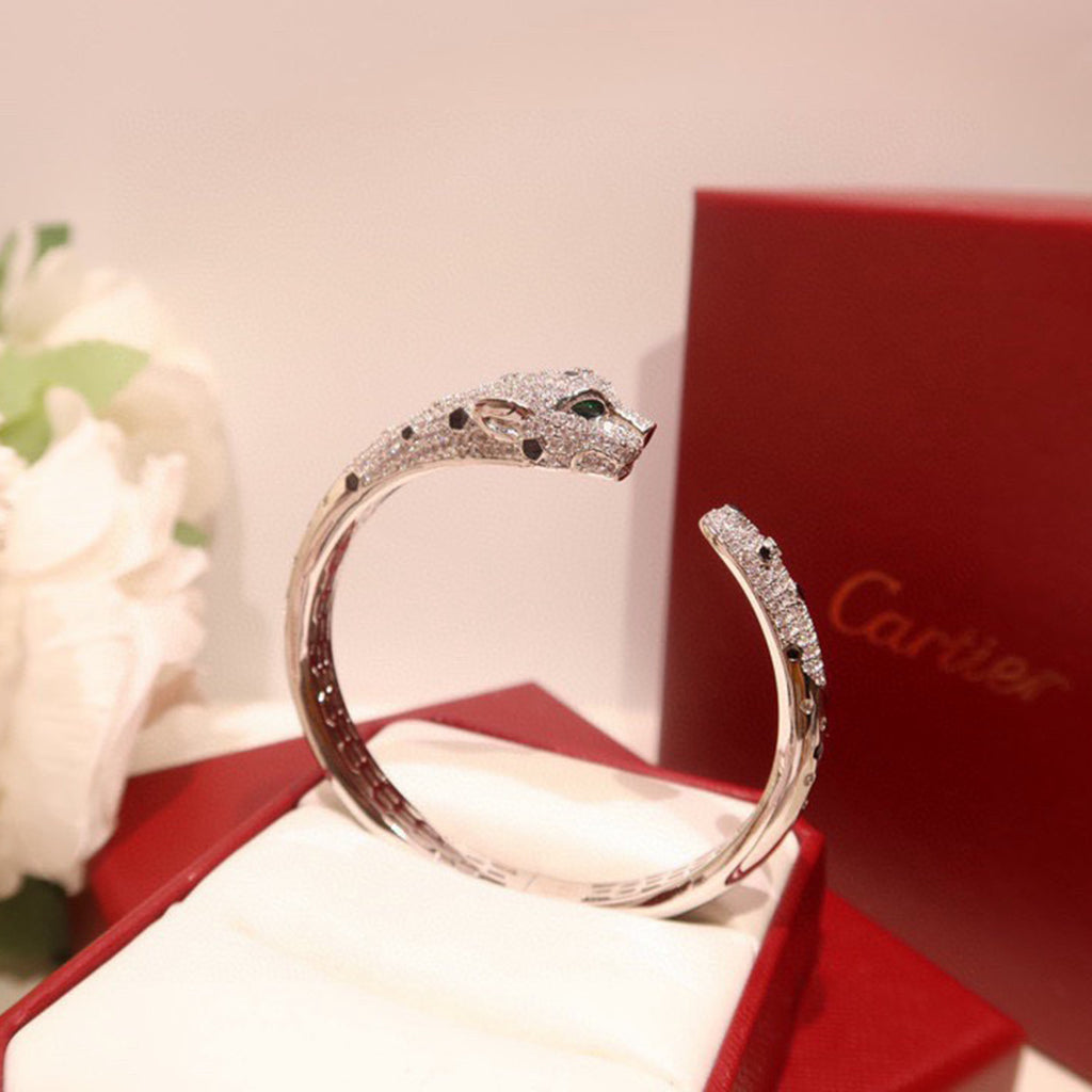 [Dawnora Jewelry]PANTHERE BIG BRACELET DIAMONDS