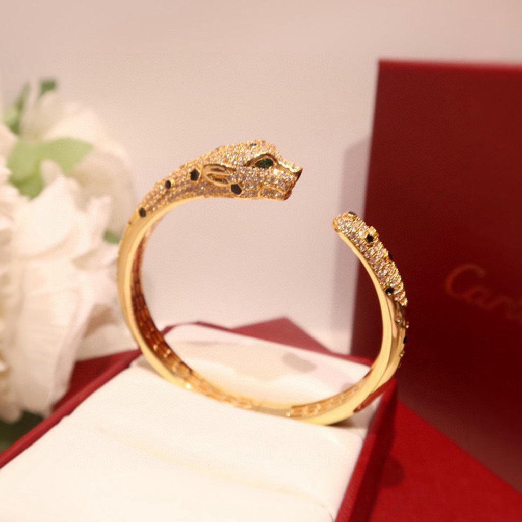 [Dawnora Jewelry]PANTHERE BIG BRACELET DIAMONDS