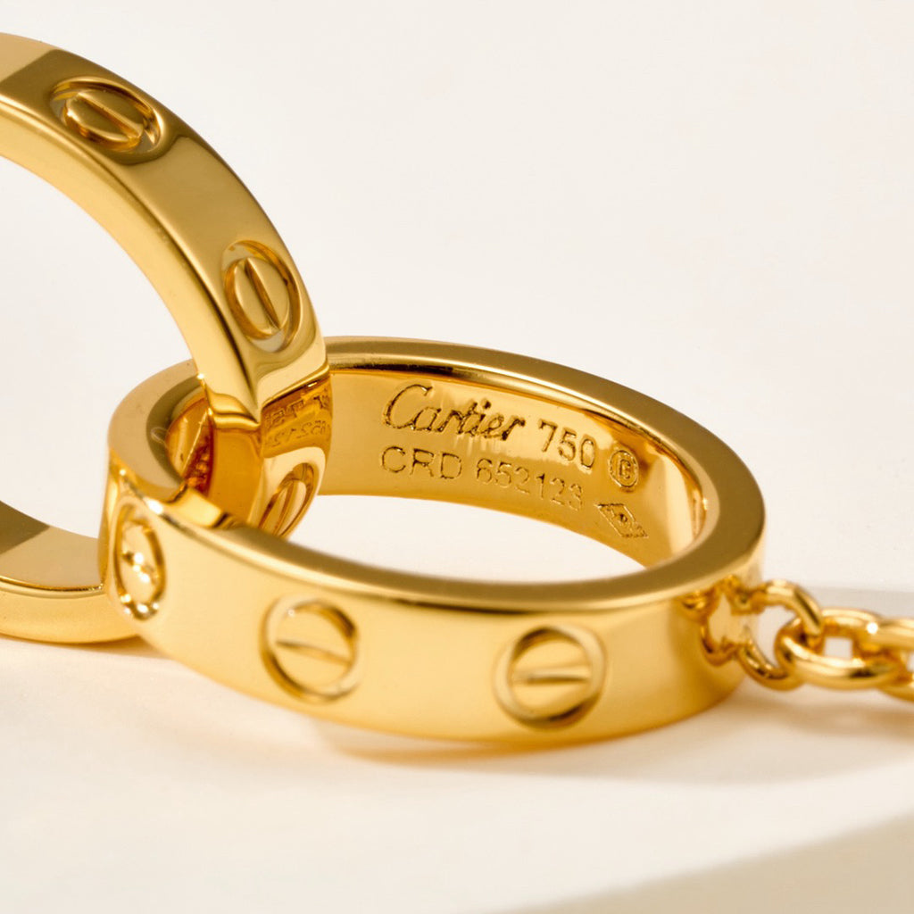 [Dawnora Jewelry]LOVE BRACELET DOUBLE RING