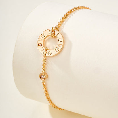 [Dawnora Jewelry]LOVE BRACELET 2 DIAMOND