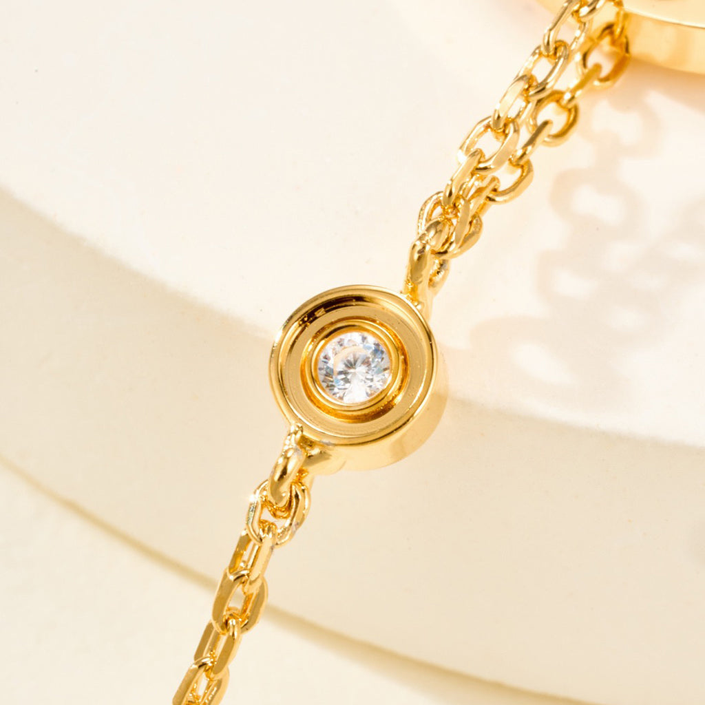 [Dawnora Jewelry]LOVE BRACELET 2 DIAMOND