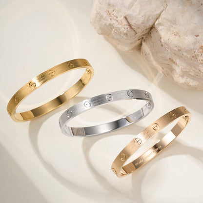 [Dawnora Jewelry]LOVE BRACELET 6.1MM BRUSHED
