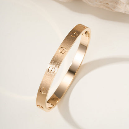 [Dawnora Jewelry]LOVE BRACELET 6.1MM BRUSHED
