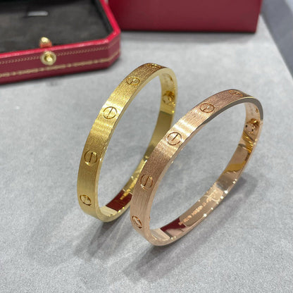 [Dawnora Jewelry]LOVE BRACELET 6.1MM BRUSHED