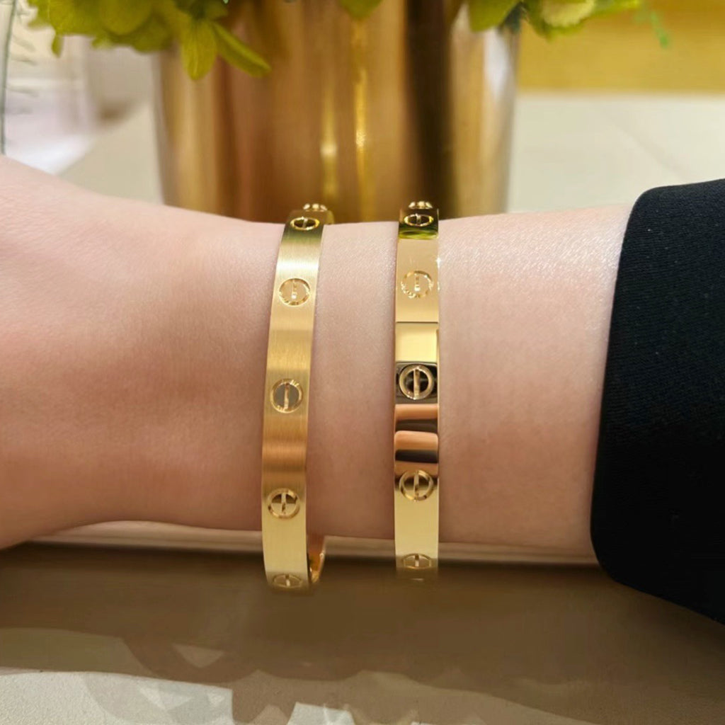 [Dawnora Jewelry]LOVE BRACELET 6.1MM BRUSHED