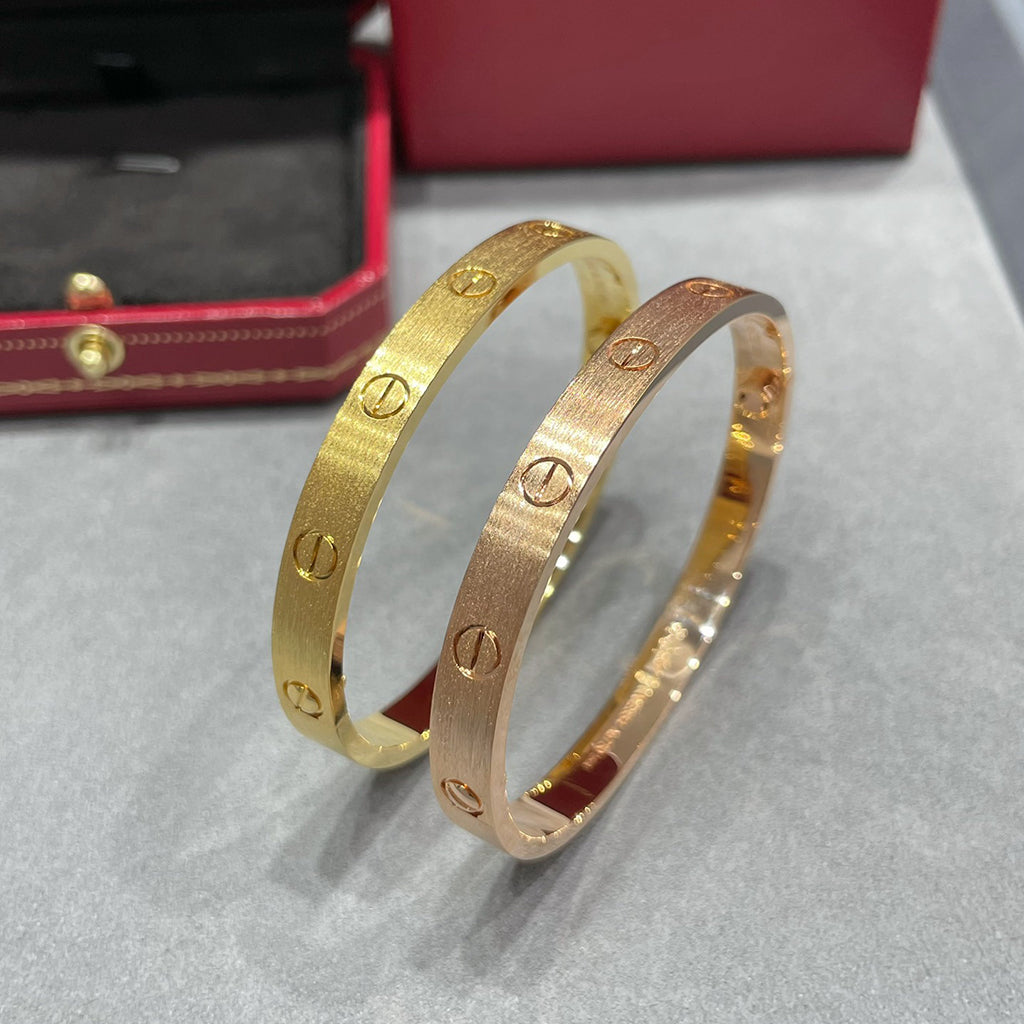 [Dawnora Jewelry]LOVE BRACELET 6.1MM BRUSHED