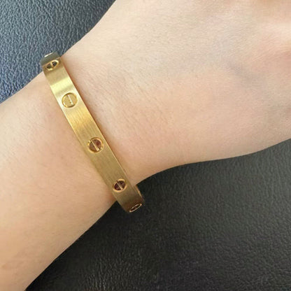 [Dawnora Jewelry]LOVE BRACELET 6.1MM BRUSHED