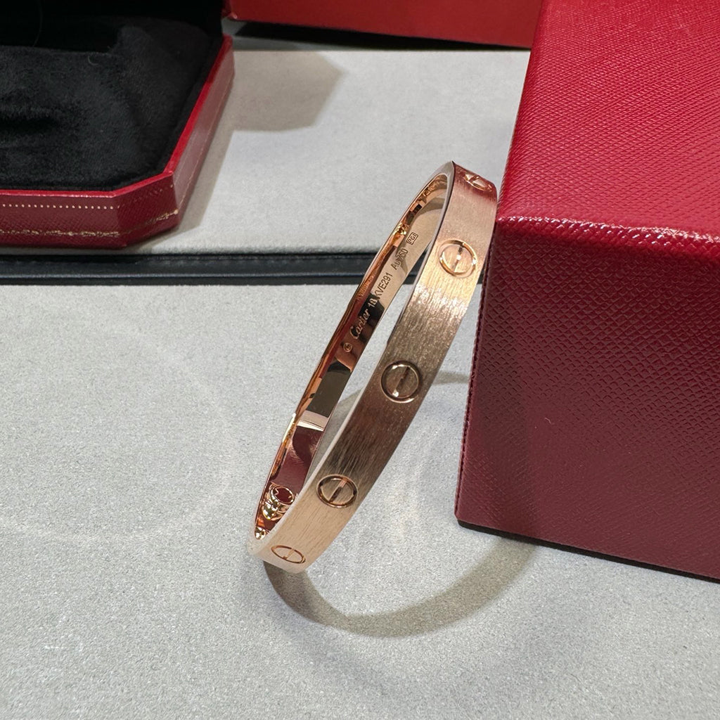 [Dawnora Jewelry]LOVE BRACELET 6.1MM BRUSHED