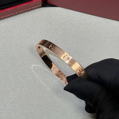 [Dawnora Jewelry]LOVE BRACELET 6.1MM BRUSHED