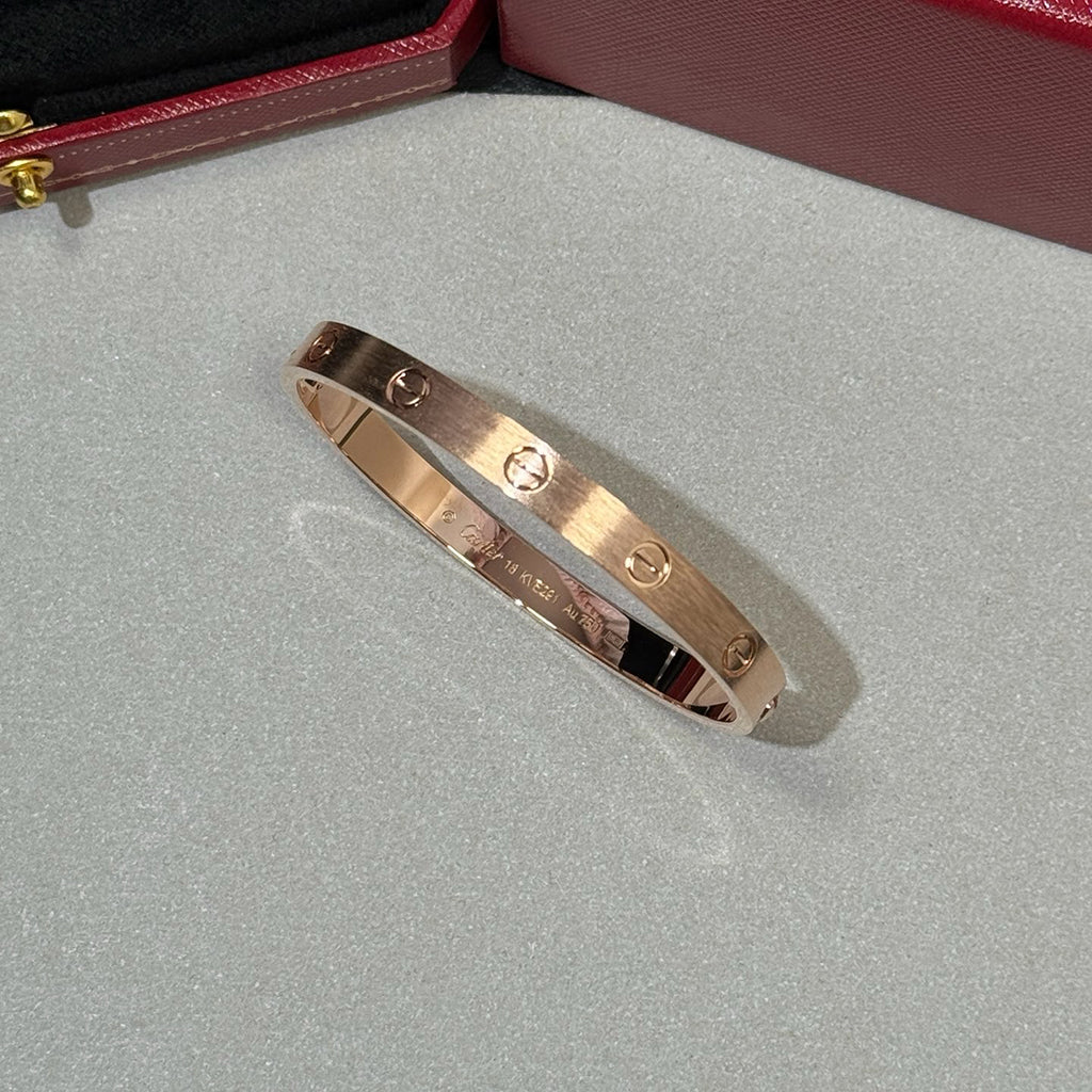 [Dawnora Jewelry]LOVE BRACELET 6.1MM BRUSHED