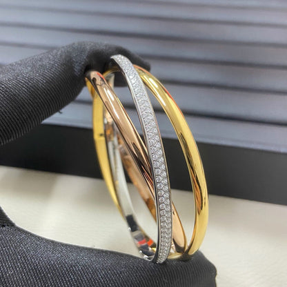 [Dawnora Jewelry]TRINITY 2.8MM SMALL BRACELET