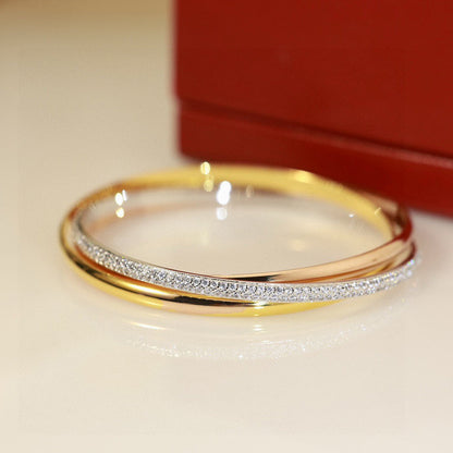 [Dawnora Jewelry]TRINITY 2.8MM SMALL BRACELET