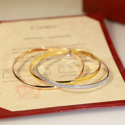 [Dawnora Jewelry]TRINITY 2.8MM SMALL BRACELET