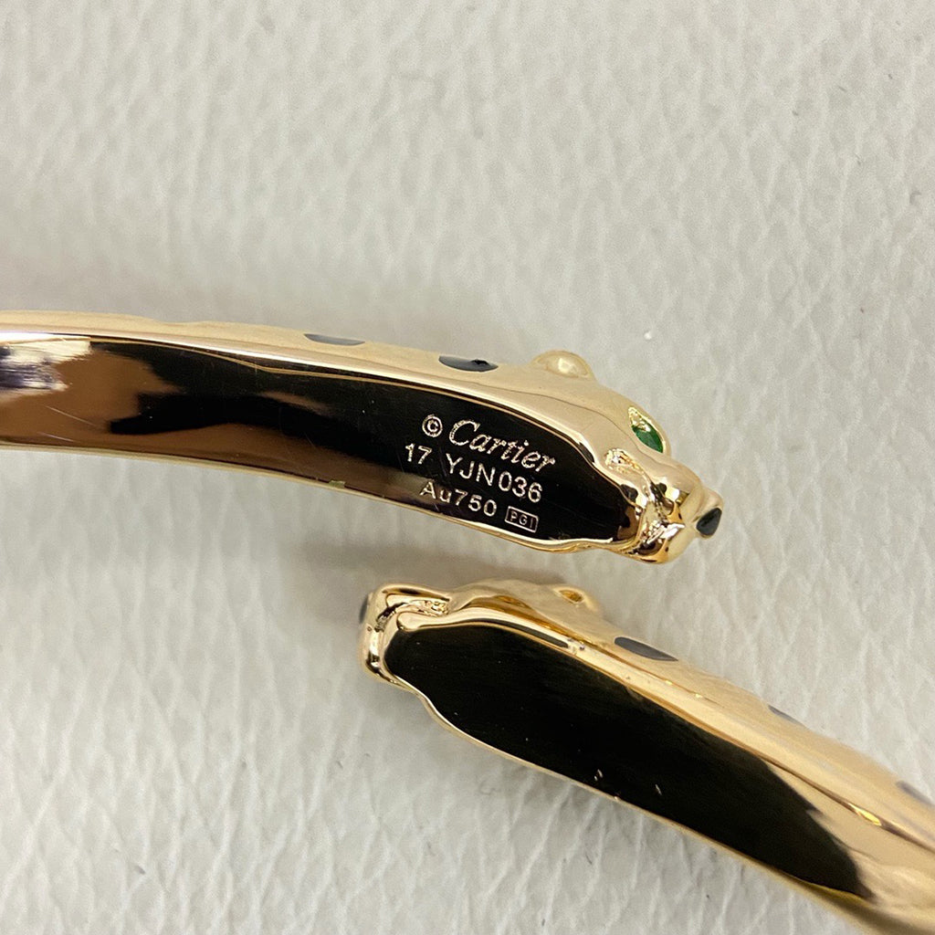 [Dawnora Jewelry]PANTHERE DOUBLE HEADED OPEN BRACELET