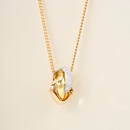 [Dawnora Jewelry]TRINITY CUSHION NECKLACE COLLECTION