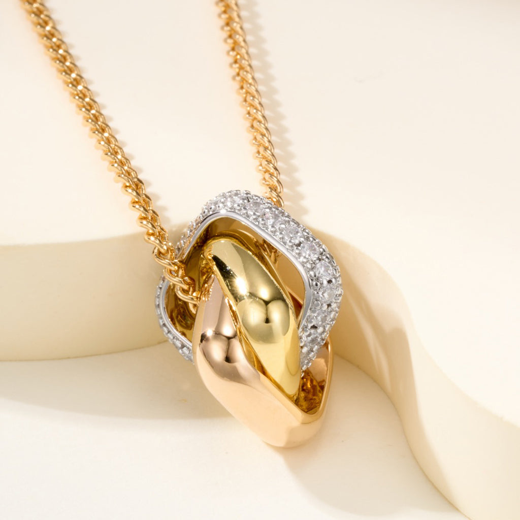 [Dawnora Jewelry]TRINITY CUSHION NECKLACE COLLECTION