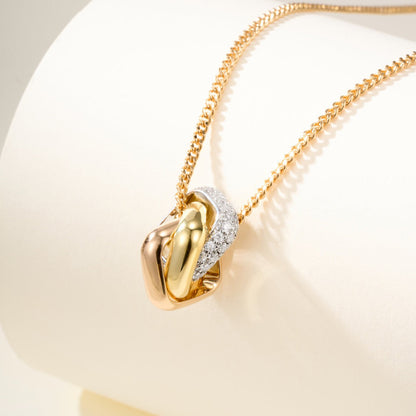 [Dawnora Jewelry]TRINITY CUSHION NECKLACE COLLECTION
