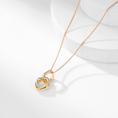[Dawnora Jewelry]TRINITY CUSHION NECKLACE COLLECTION