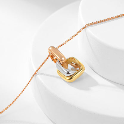 [Dawnora Jewelry]TRINITY CUSHION NECKLACE COLLECTION