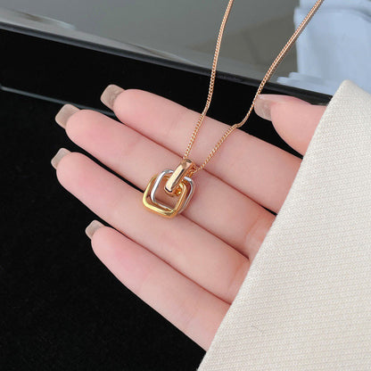 [Dawnora Jewelry]TRINITY CUSHION NECKLACE COLLECTION