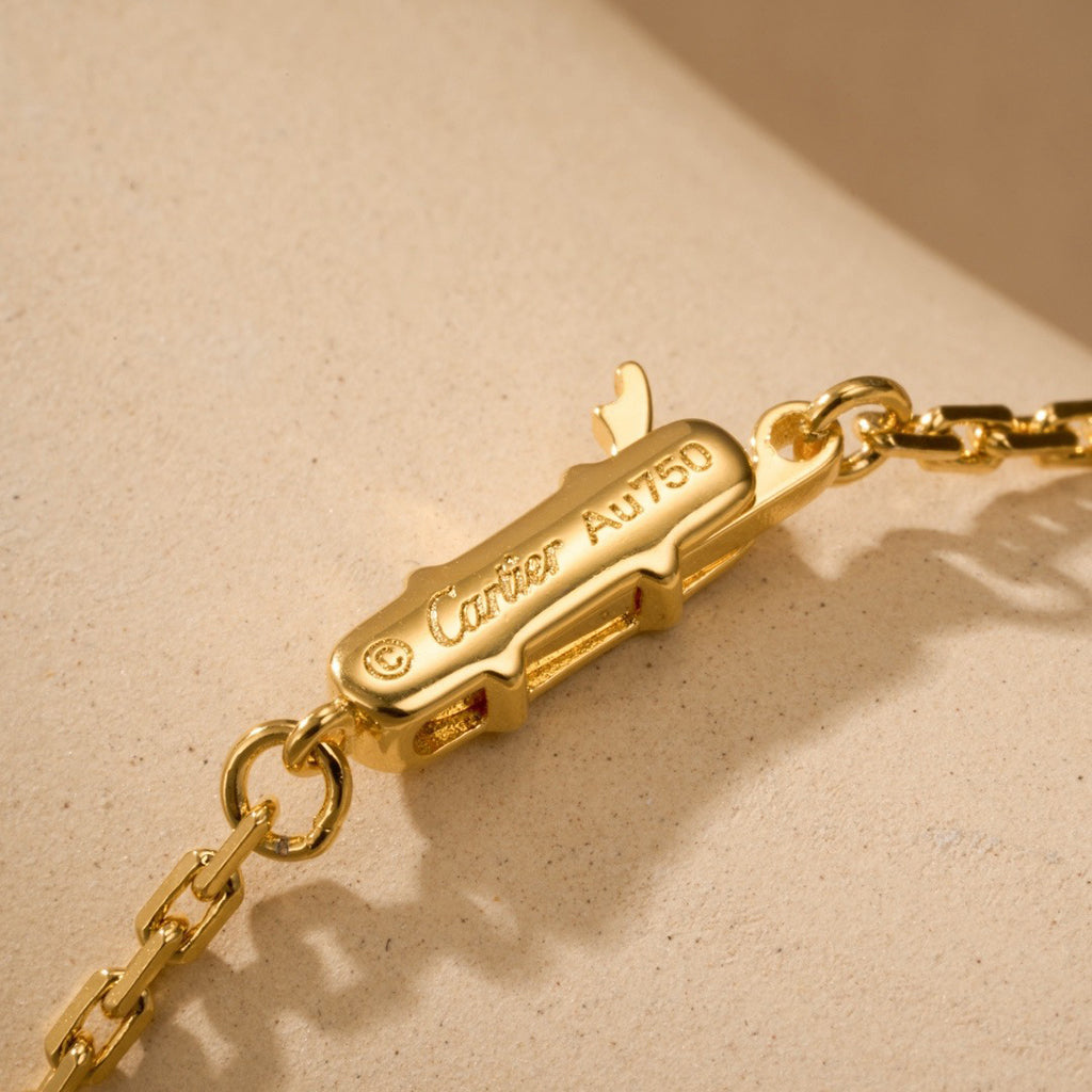 [Dawnora Jewelry]LOVE NECKLACE 16MM  FULL DIAMOND