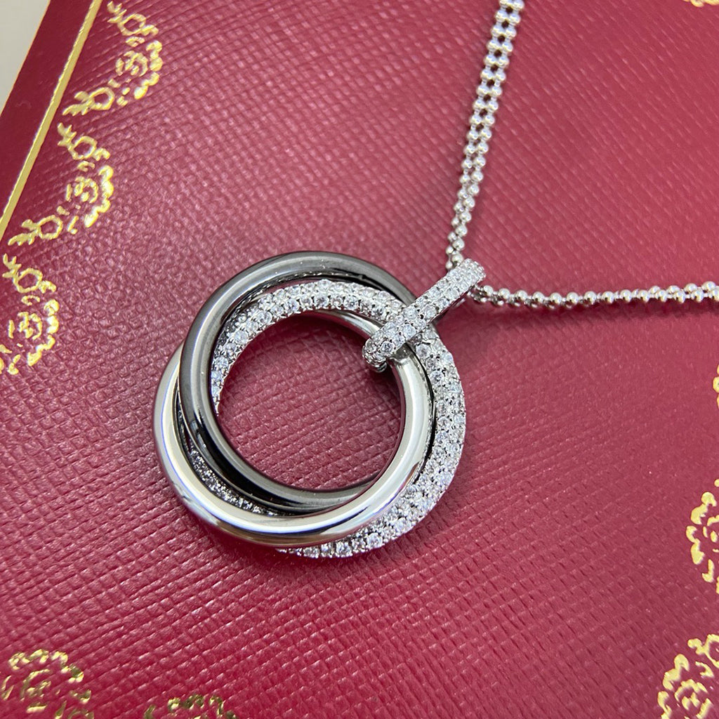 [Dawnora Jewelry]TRINITY CERAMIC NECKLACE